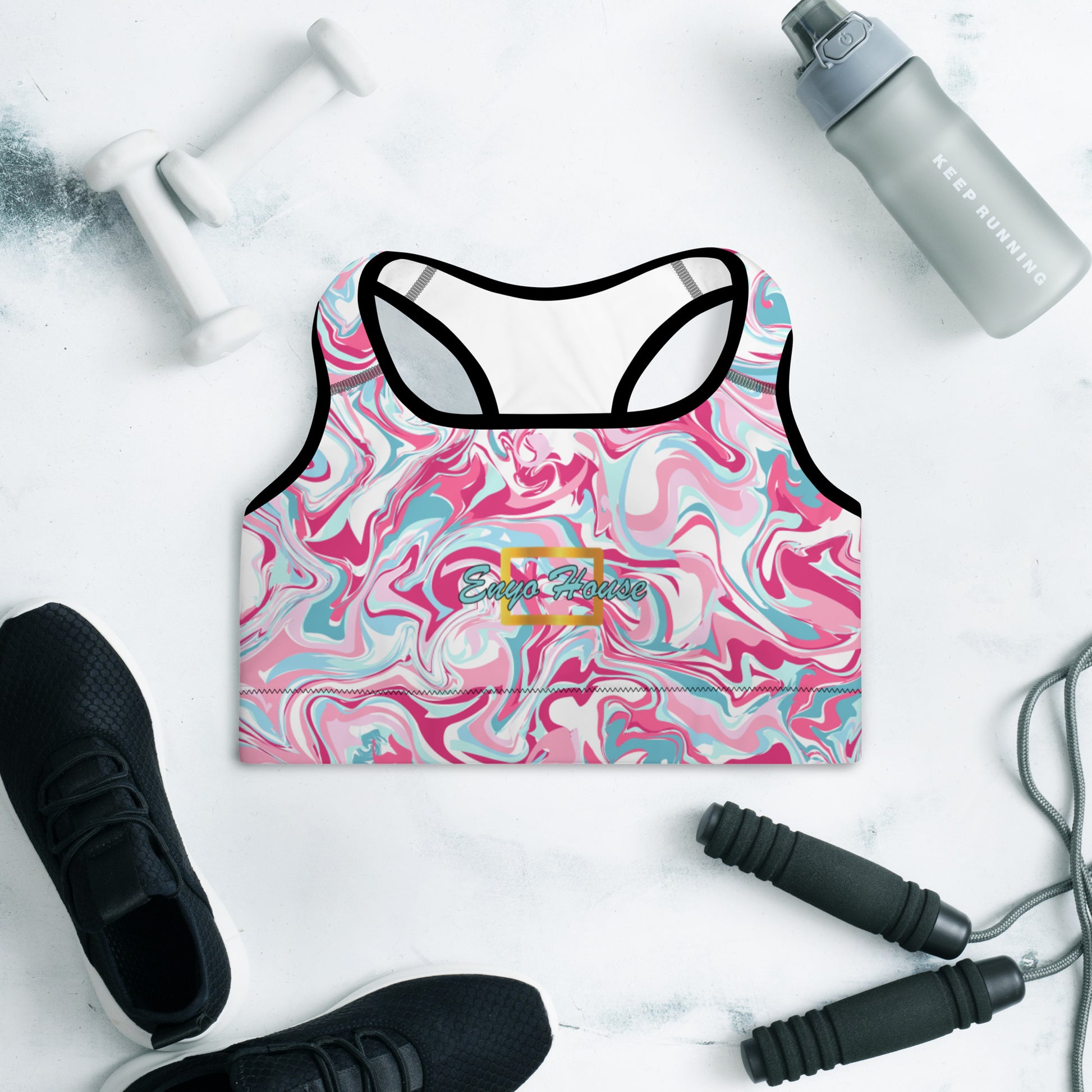 Enyohouse Women's Essential Padded Sports Bra