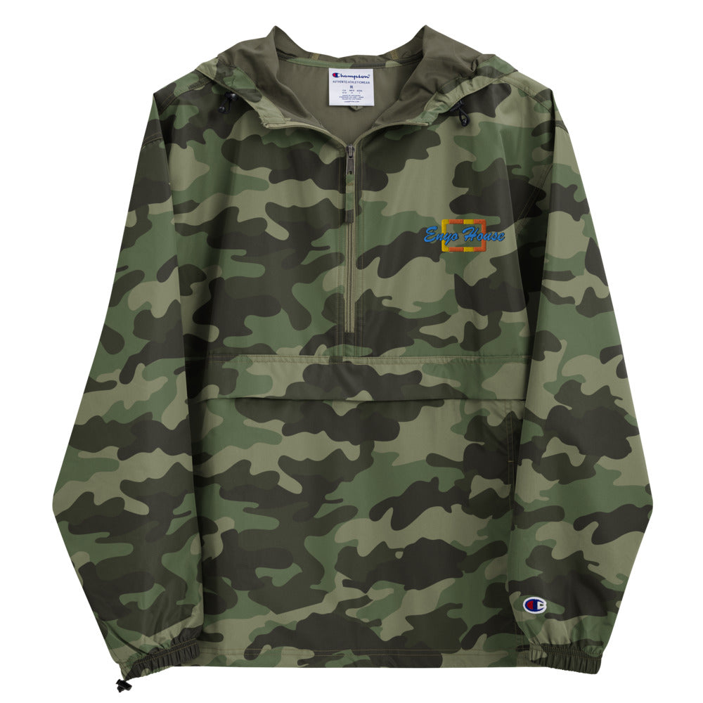 Enyohouse Embroidered Champion Packable Jacket