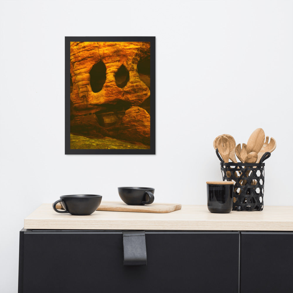 Valley of Fire Photography Framed poster