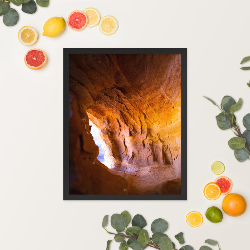 Valley of Fire Photography Framed poster