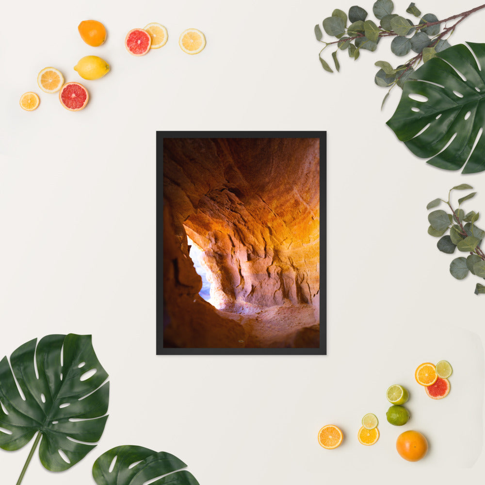 Valley of Fire Photography Framed poster