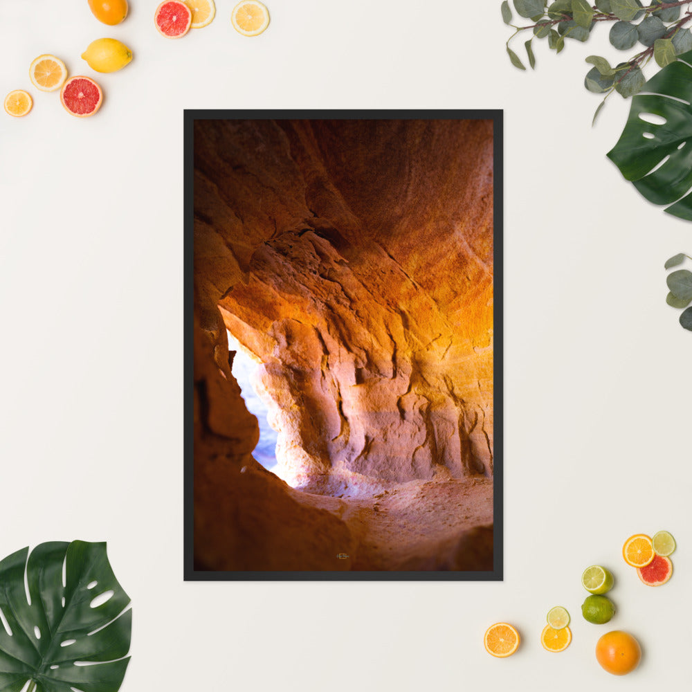 Valley of Fire Photography Framed poster