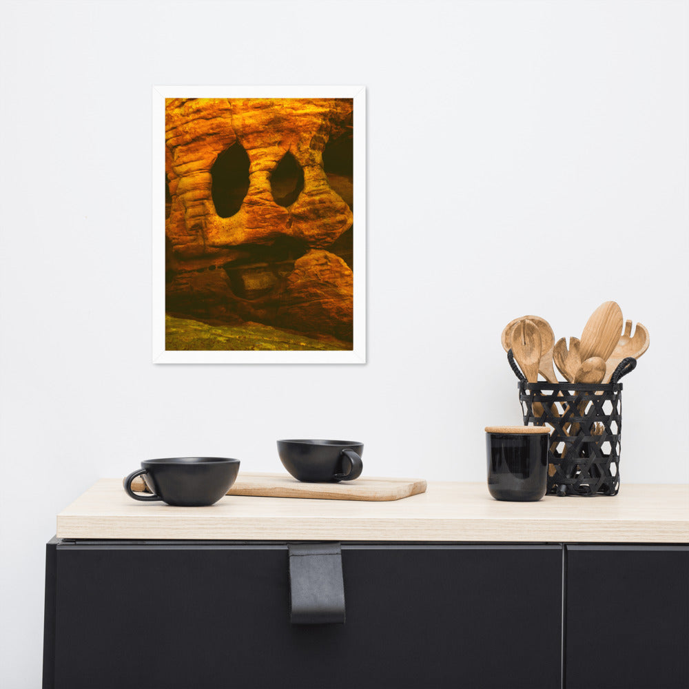 Valley of Fire Photography Framed poster