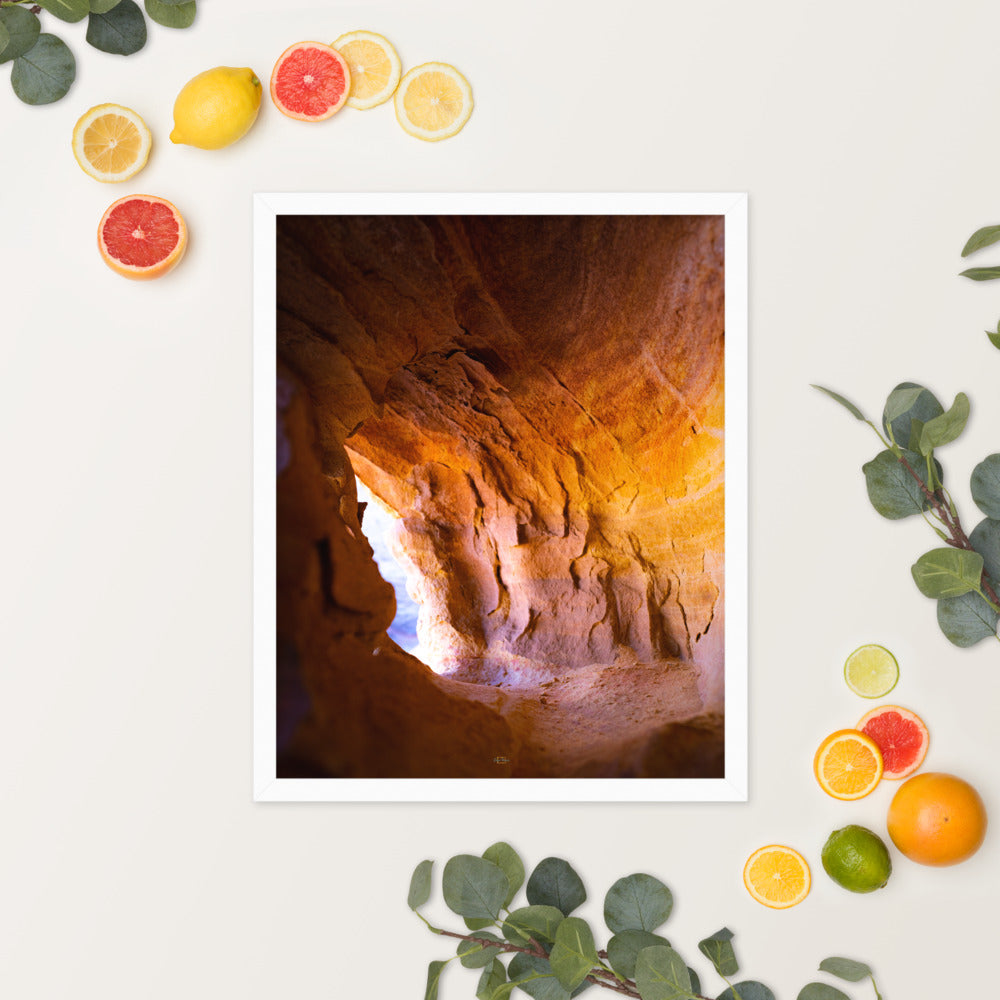 Valley of Fire Photography Framed poster