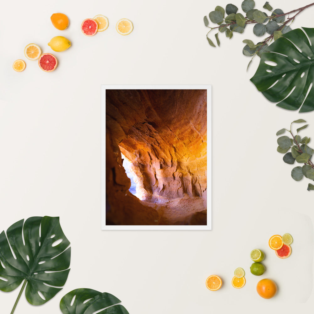 Valley of Fire Photography Framed poster