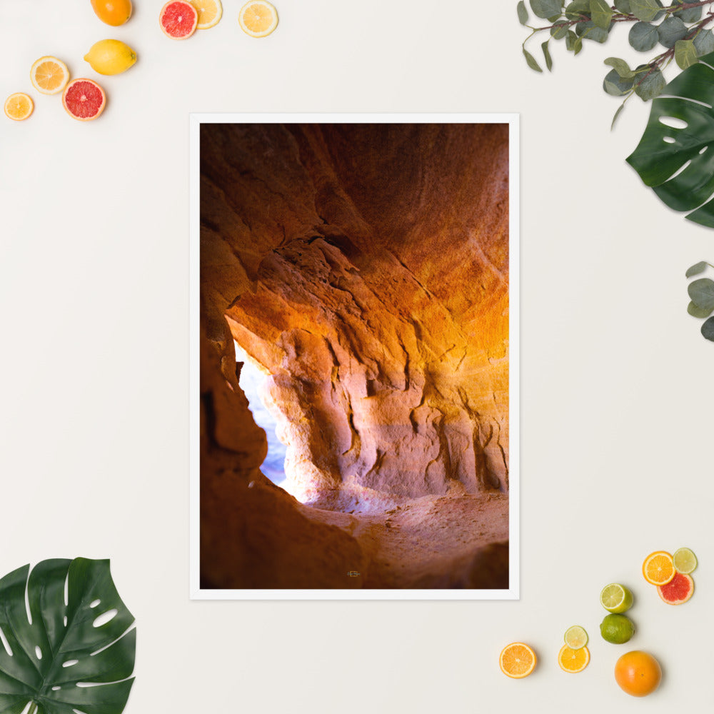 Valley of Fire Photography Framed poster