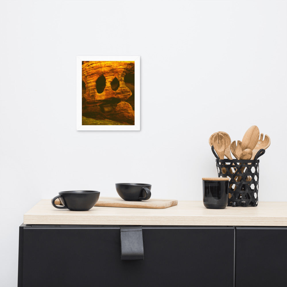 Valley of Fire Photography Framed poster