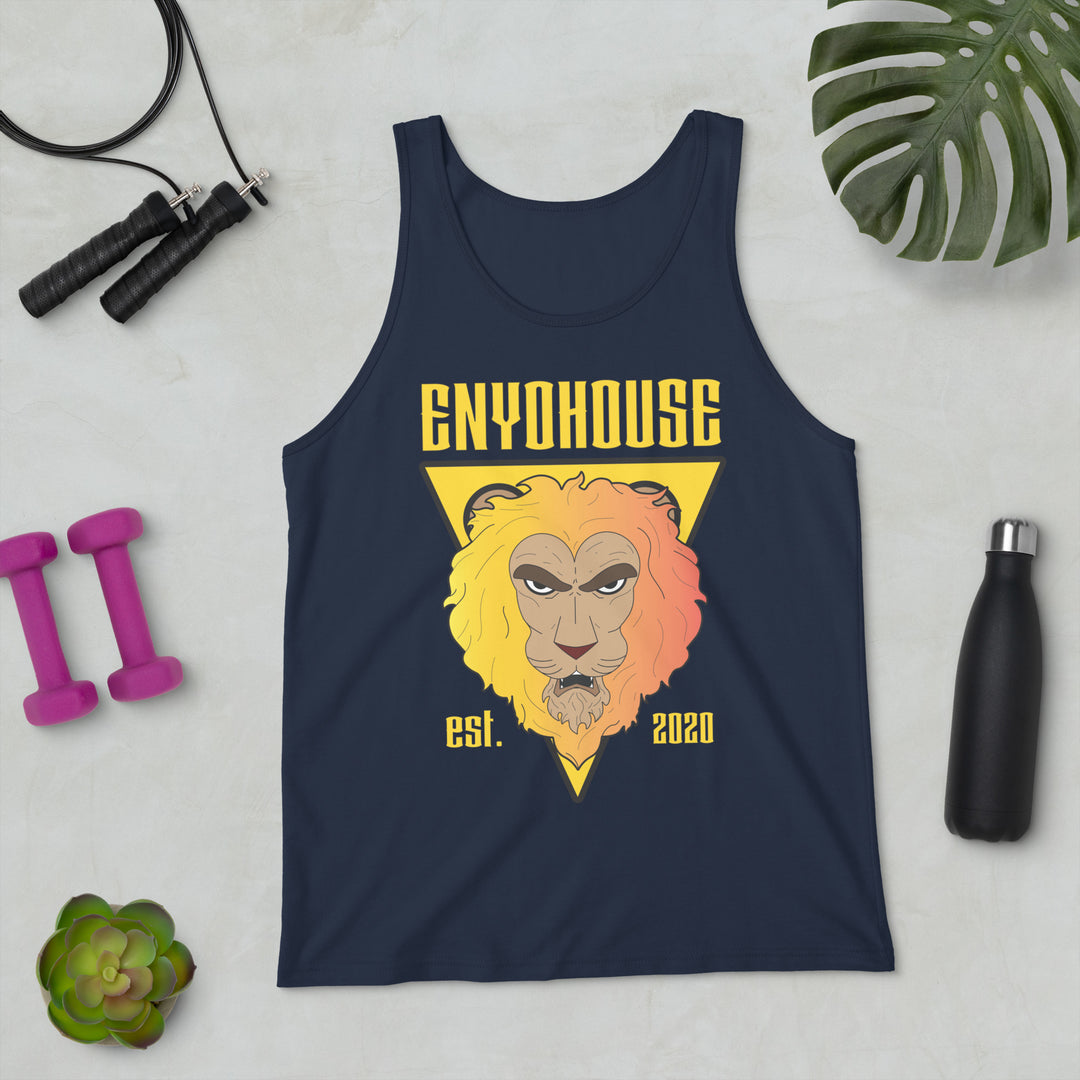 Enyohouse Animated Lion Print Tank Top