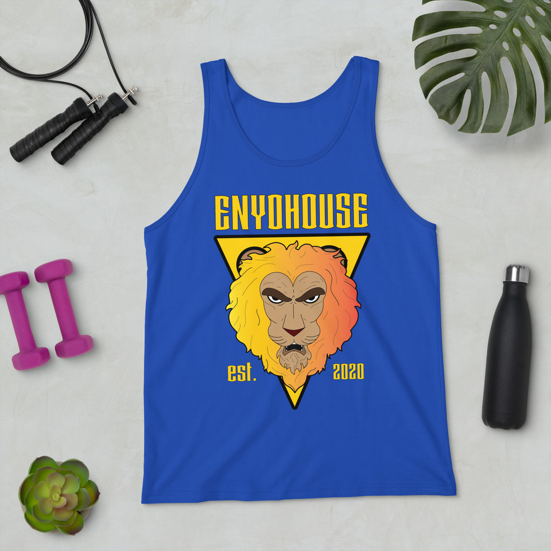 Enyohouse Animated Lion Print Tank Top