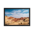 Valley of Fire Landscape Photography Framed poster