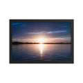 Sunrise by the Lake Photography Framed poster