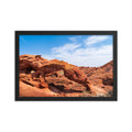 Valley of Fire Landscape Photography Framed poster