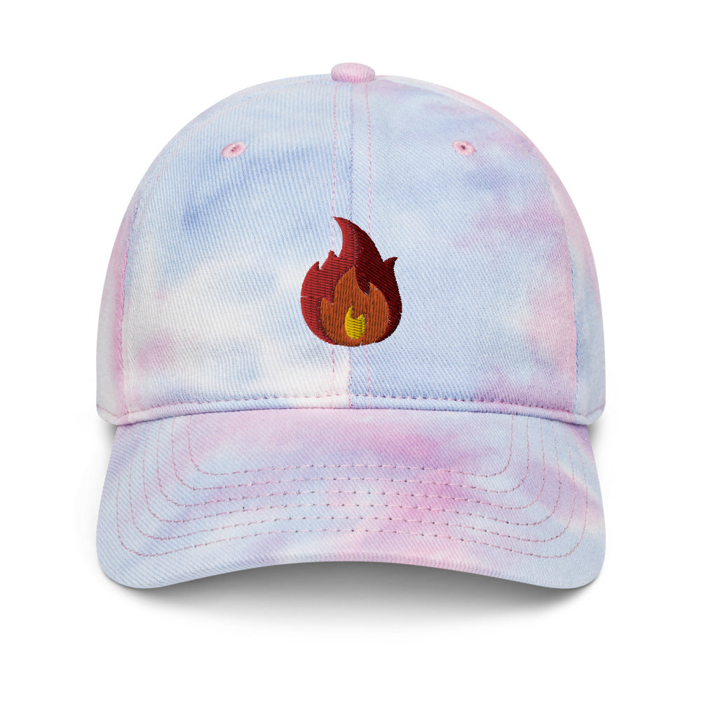 Flame Embroidery Enyohouse Tie dye hat