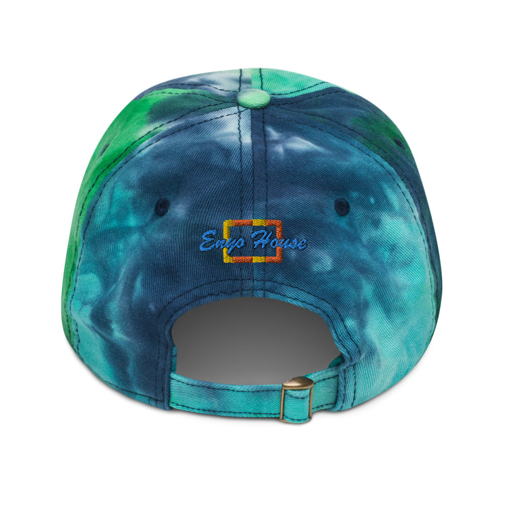 Flame Embroidery Enyohouse Tie dye hat