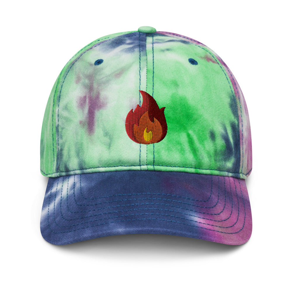Flame Embroidery Enyohouse Tie dye hat