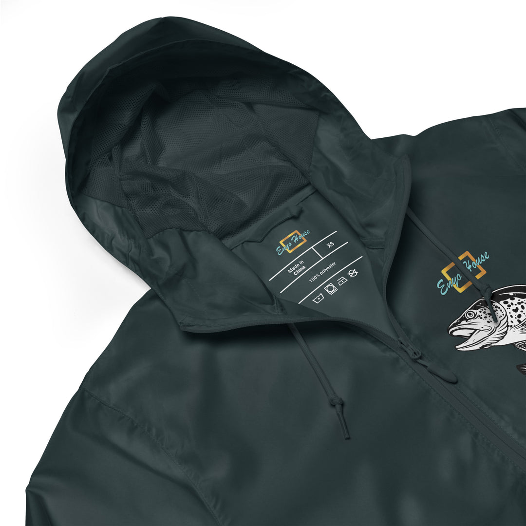 Reel Cool Dad Men lightweight zip up windbreaker