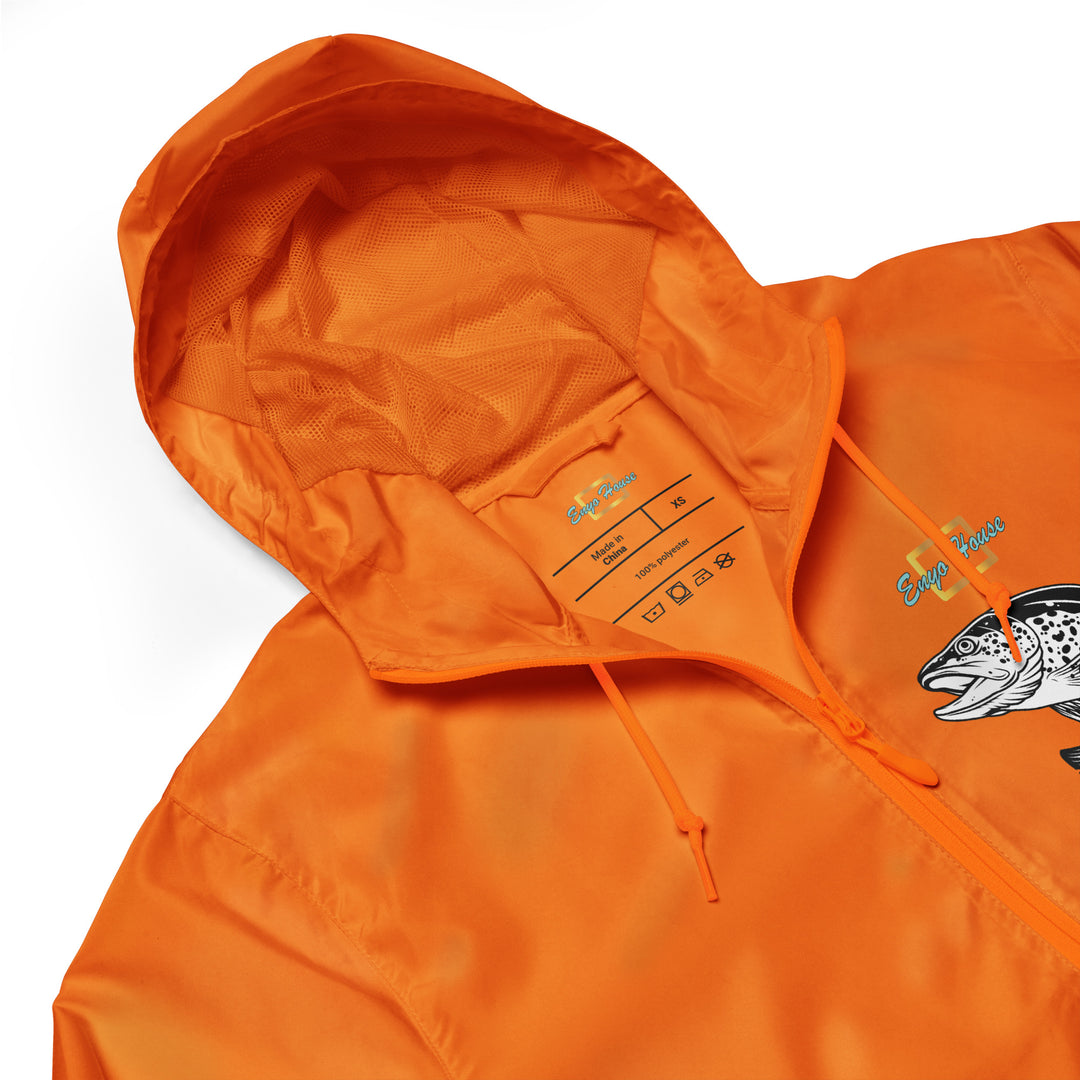 Reel Cool Dad Men lightweight zip up windbreaker