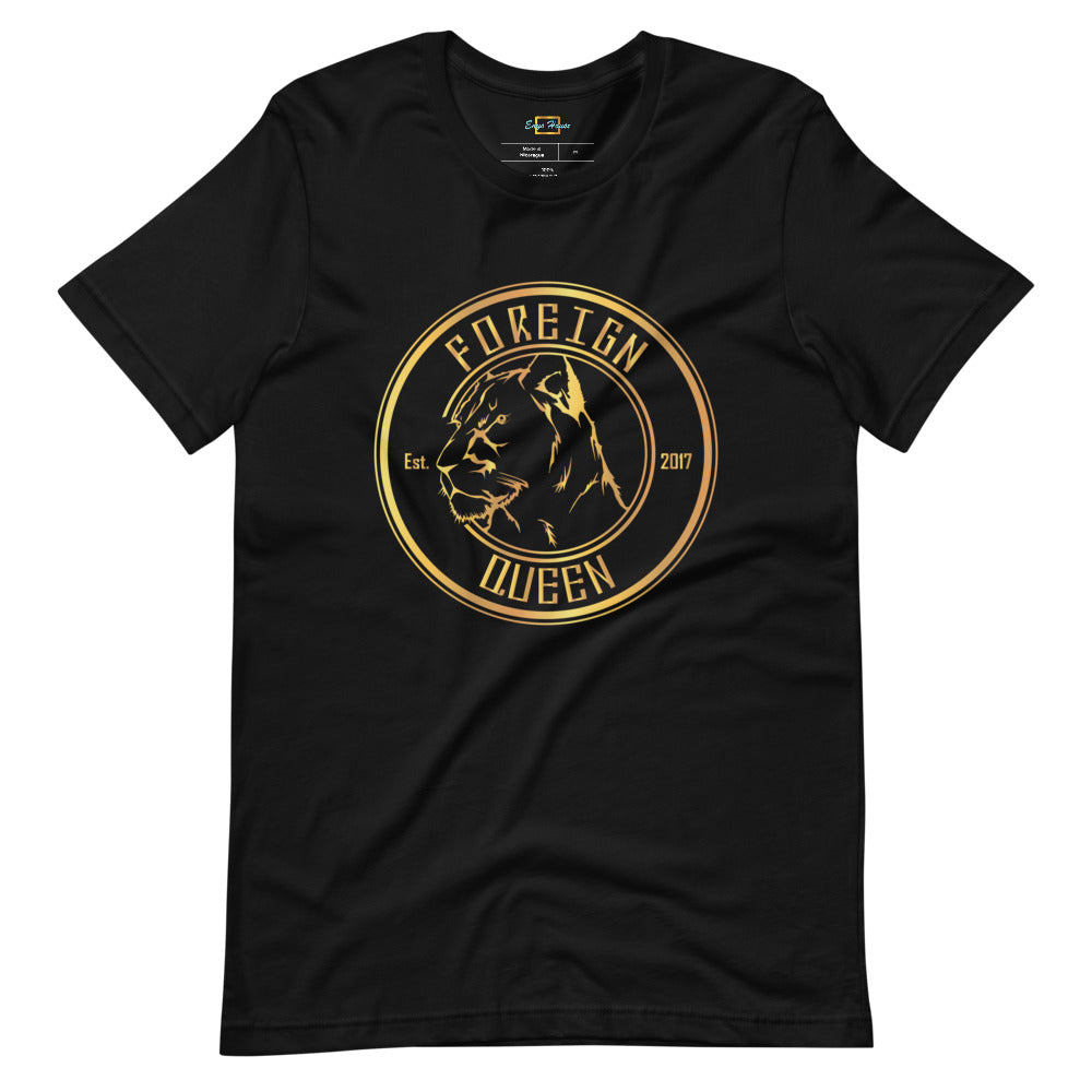 Foreign Queen Lioness EST 2017 Print T-Shirt