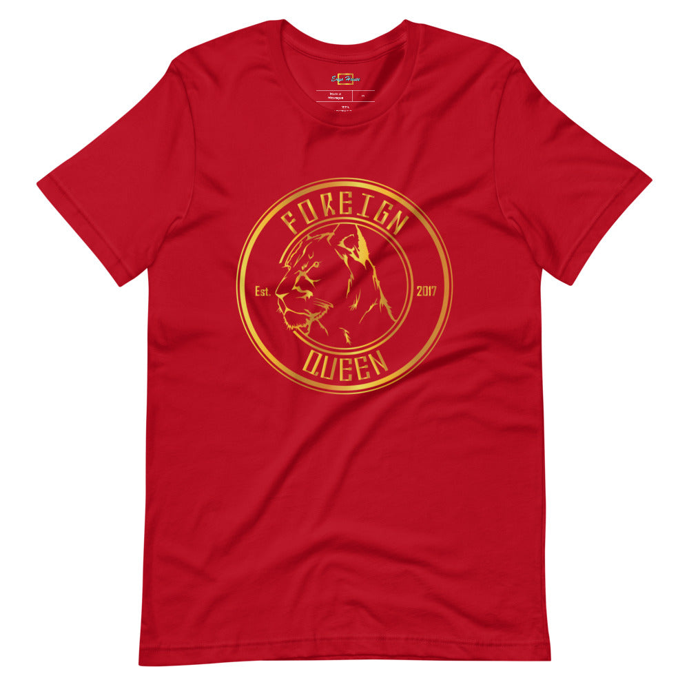 Foreign Queen Lioness EST 2017 Print T-Shirt