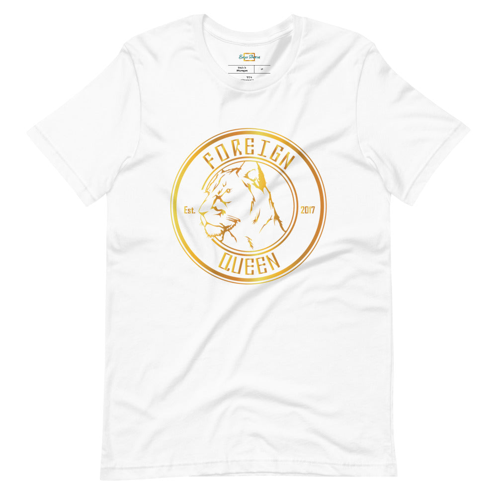 Foreign Queen Lioness EST 2017 Print T-Shirt