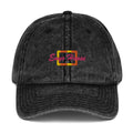 Enyohouse Embroidery Vintage Cotton Twill Cap