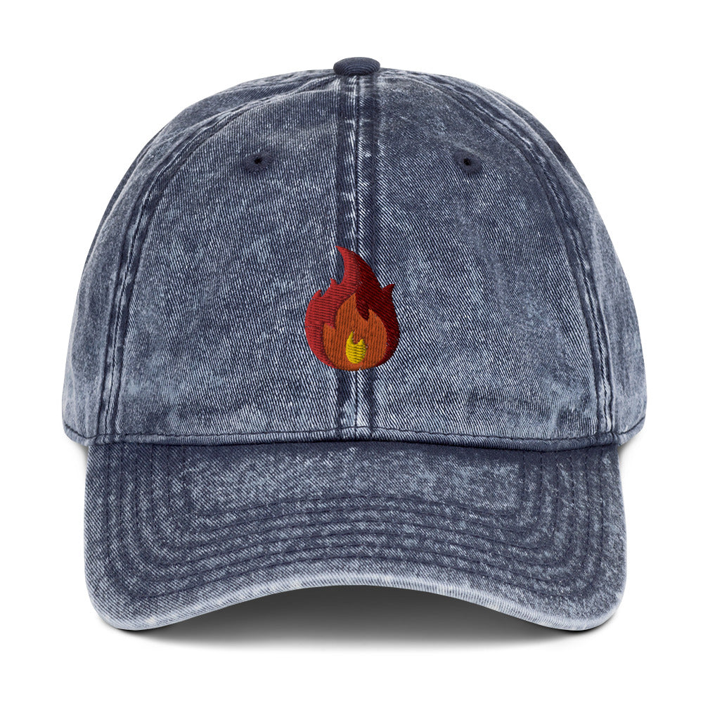 Flame embroidery Enyohouse Cotton Twill Cap