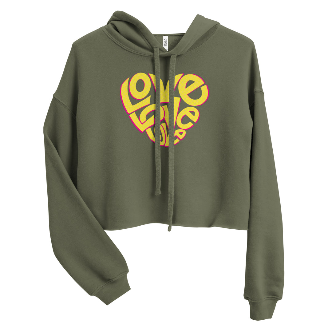 Enyohouse Love Crop Hoodie